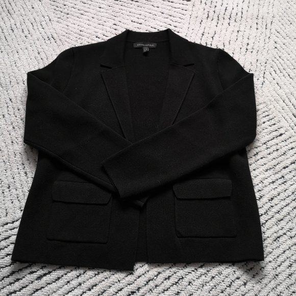 Banana republic knit blazer